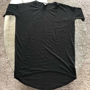 SOLID BLACK Lularoe Irma - XXS